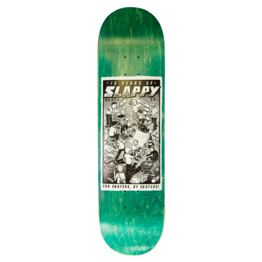 Slappy Skateboards - 10yr Anniversary Deck