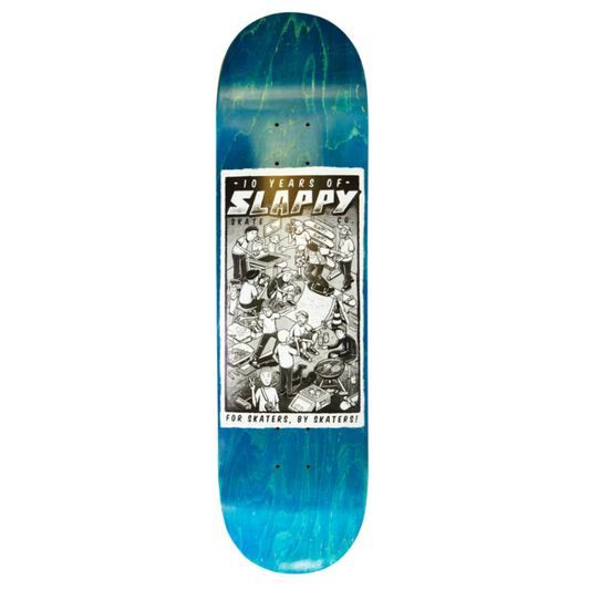 Slappy Skateboards - 10yr Anniversary Deck